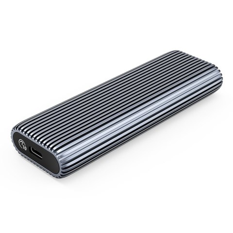 Kieszeń obudowa na dysk AM2C3-G2 M.2 NVME USB-C - szara Kieszeń obudowa na dysk AM2C3-G2 M.2 NVME USB-C - szara