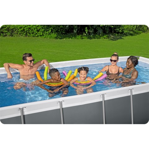 Basen ogrodowy stelażowy 404 x 201 x 100 cm 18w1 Bestway 56442