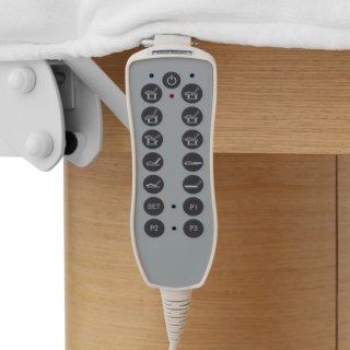 Łóżko stół do masażu tatuażu SPA podgrzewany AVIGNON - biały