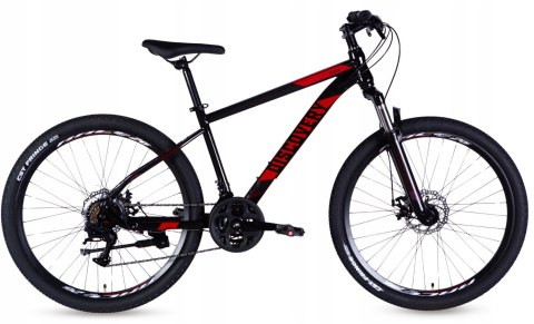 ROWER GÓRSKI MTB 26 CALI 21 BIEGÓW AMORTYZACJA HAMULCE TARCZOWE RAMA 16