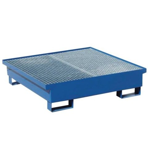 Wanna wychwytowa metalowa na 4 beczki 200L 120x120cm Wanna wychwytowa metalowa na 4 beczki 200L 120x120cm