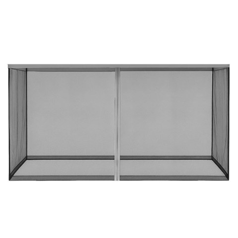 Moskitiera do pawilonu ogrodowego 3x4 m siatka z zamkami błyskawicznymi MultiGarden