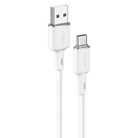 Kabel przewód USB - USB-C 3A 1.2m biały Kabel przewód USB - USB-C 3A 1.2m biały