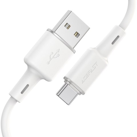 Kabel przewód USB - USB-C 3A 1.2m biały Kabel przewód USB - USB-C 3A 1.2m biały