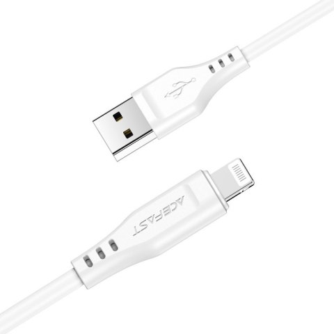 Kabel przewód do iPhone MFI USB - Lightning 2.4A 1.2m biały Kabel przewód do iPhone MFI USB - Lightning 2.4A 1.2m biały