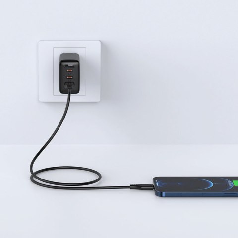 Kabel przewód do iPhone MFI USB - Lightning 2.4A 1.2m biały Kabel przewód do iPhone MFI USB - Lightning 2.4A 1.2m biały