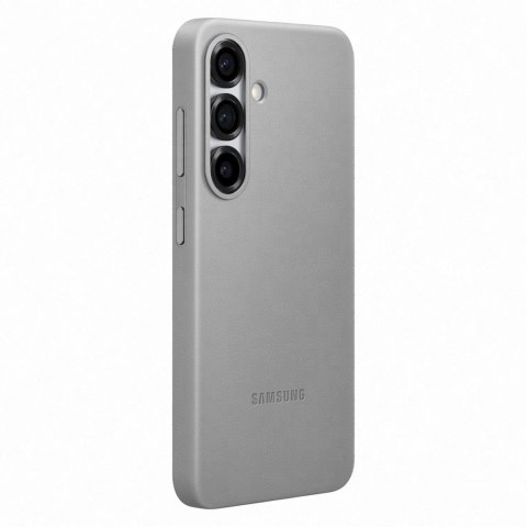 Etui plecki z ekoskóry Samsung KindSuit Case do Samsung Galaxy S25 - szare