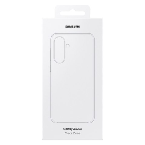 Etui silikonowe pokrowiec Samsung Clear Case do Samsung Galaxy A36 5G - przezroczyste Etui silikonowe pokrowiec Samsung Clear Case do Samsung Galaxy A36 5G - przezroczyste