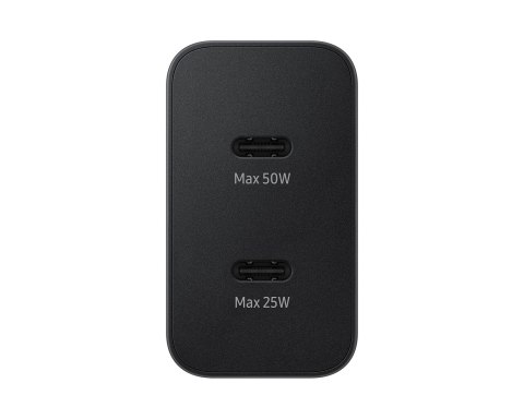 Ładowarka sieciowa Samsung USB-C 50W z kablem USB-C - czarna