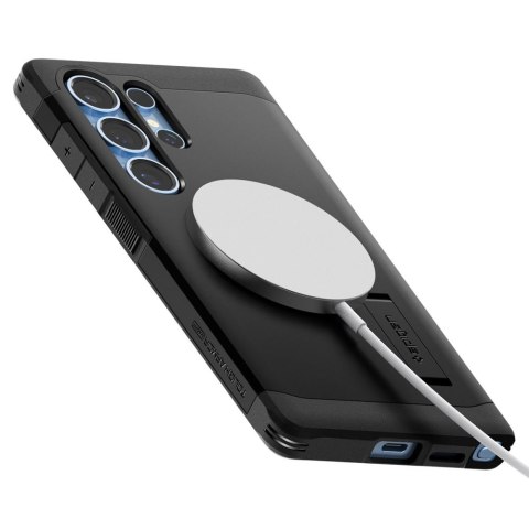 Etui case na Samsung Galaxy S25 Ultra Tough Armor MagSafe - czarne