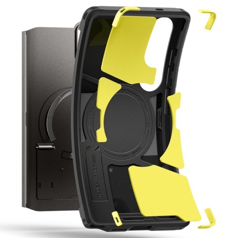 Etui case na Samsung Galaxy S25 Ultra Tough Armor MagSafe - szary