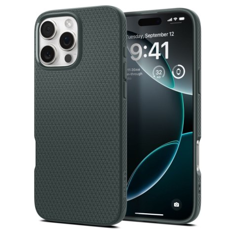 Etui case na iPhone 16 Pro Max Liquid Air - zielone Etui case na iPhone 16 Pro Max Liquid Air - zielone