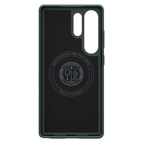 Etui plecki na Samsung Galaxy S25 Ultra Thin Fit Mag - zielone
