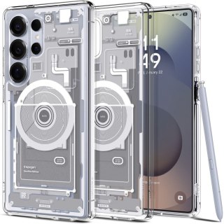 Etui pokrowiec Ultra Hybrid Mag na Samsung Galaxy S25 Ultra Zero One - białe