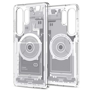 Etui pokrowiec Ultra Hybrid Mag na Samsung Galaxy S25 Ultra Zero One - białe