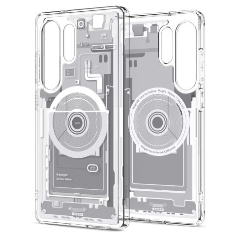Etui pokrowiec Ultra Hybrid Mag na Samsung Galaxy S25 Ultra Zero One - białe