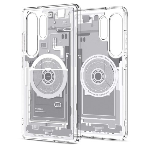 Etui pokrowiec Ultra Hybrid Mag na Samsung Galaxy S25 Ultra Zero One - białe