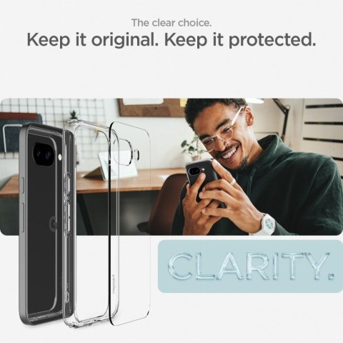 Etui case na Google Pixel 9A Ultra Hybrid - przezroczyste Etui case na Google Pixel 9A Ultra Hybrid - przezroczyste
