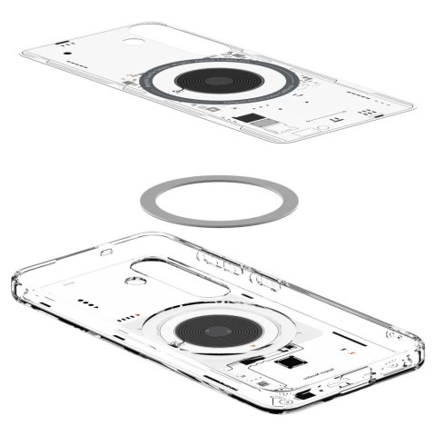 Etui case na Samsung Galaxy S25 Neo One Ultra Hybrid Mag - przezroczyste