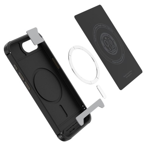 Etui case na iPhone 16e Core Armor MagSafe - czarne