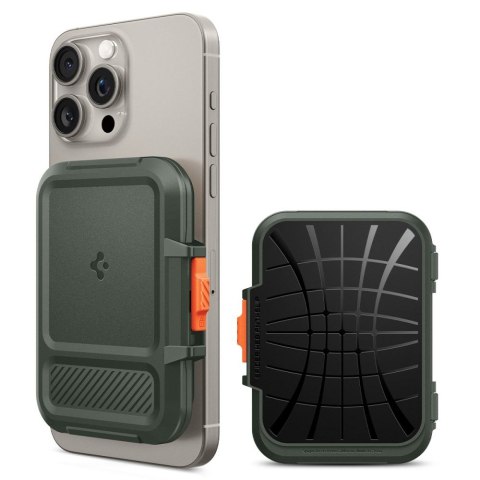 Etui na karty do smartfona Lock Fit MagSafe - zielony Etui na karty do smartfona Lock Fit MagSafe - zielony