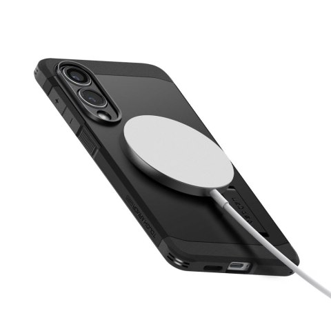 Etui ochronne na Samsung Galaxy S25 Edge Tough Armor MagSafe - czarne