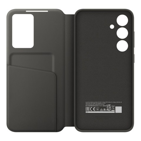Etui z klapką Samsung Smart View Wallet do Samsung Galaxy S24 FE - czarne