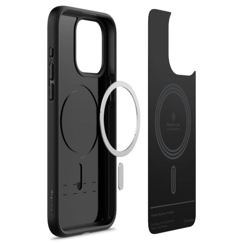 Etui case na iPhone 15 Pro Caseology Parallax Mag z MagSafe - czarny mat