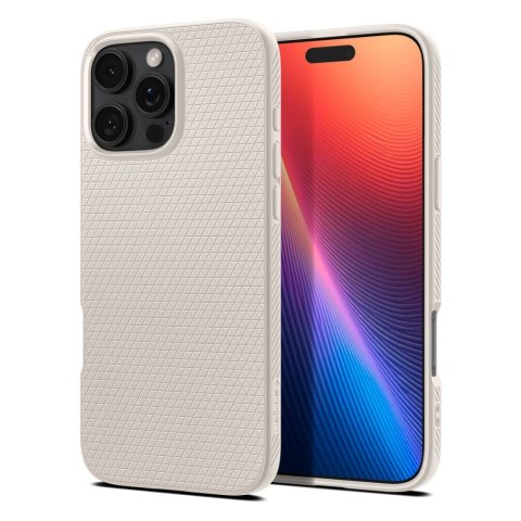 Etui case na iPhone 16 Pro Liquid Air - tytanowe Etui case na iPhone 16 Pro Liquid Air - tytanowe