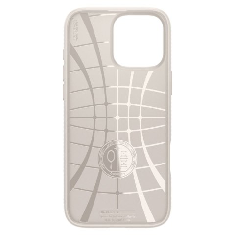 Etui case na iPhone 16 Pro Liquid Air - tytanowe Etui case na iPhone 16 Pro Liquid Air - tytanowe