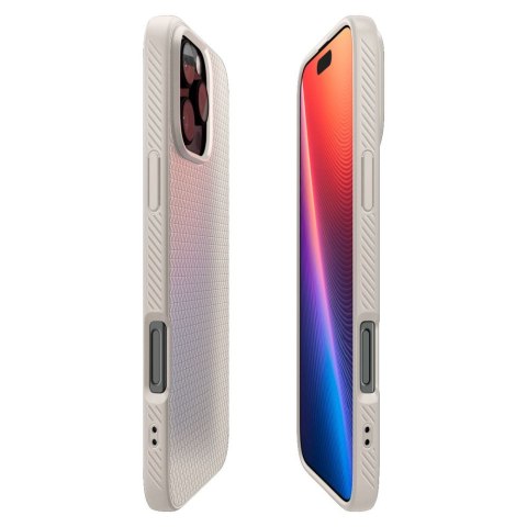 Etui case na iPhone 16 Pro Liquid Air - tytanowe Etui case na iPhone 16 Pro Liquid Air - tytanowe