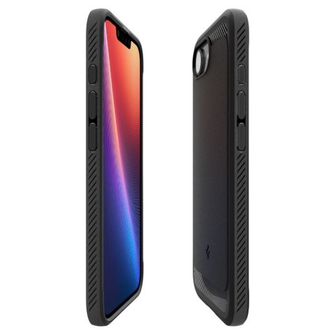 Etui case na iPhone 16e Rugged Armor MagSafe - czarne