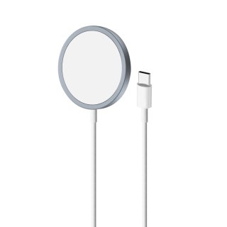 Ładowarka indukcyjna z MagSafe Magnetico 1m - niebieska